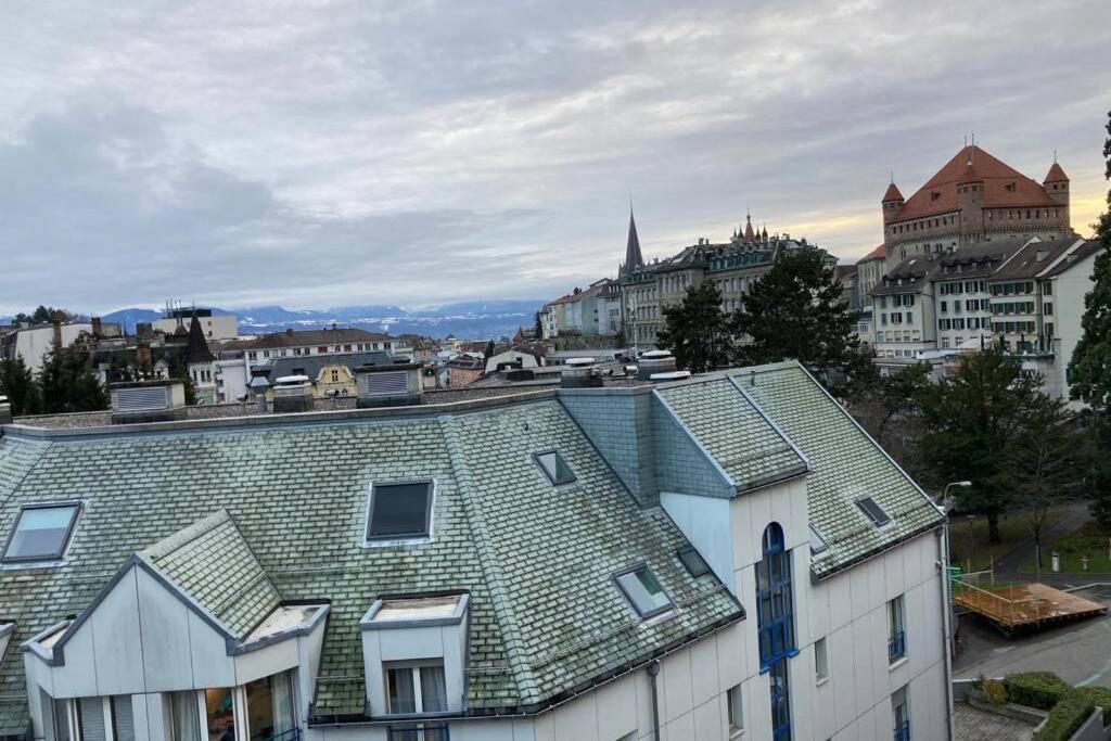Joli 2 Pieces Dernier Etage, Lausanne Centre Bagian luar foto